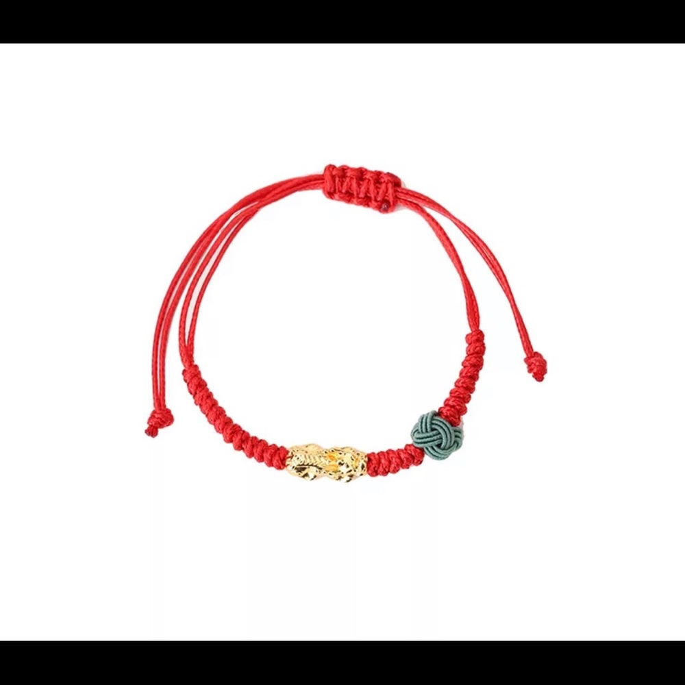 Pixiu red string bracelet New - Picture 2 of 3